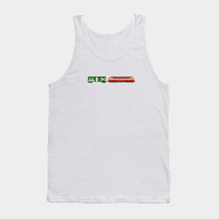 Train and Boxcar Tank Top